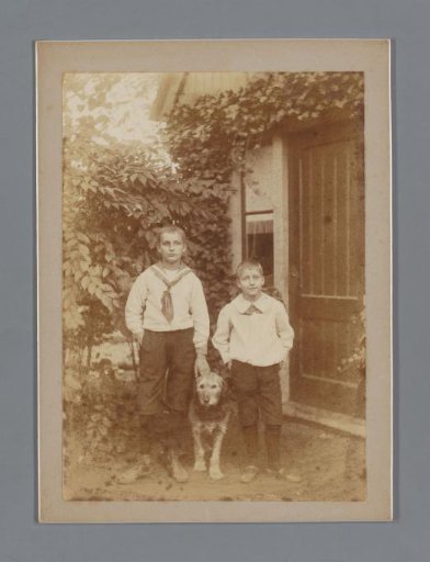 Portrait of Willem and Goverdus Henricus Jonker