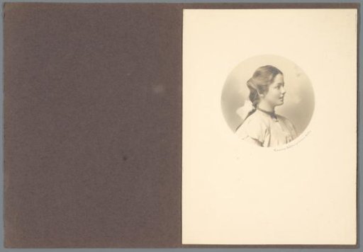 Portrait of an unknown woman
