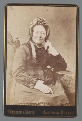Portrait of Maria Engelina Jonker van Zijp