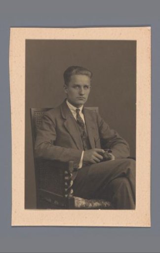 Portrait of an unknown man