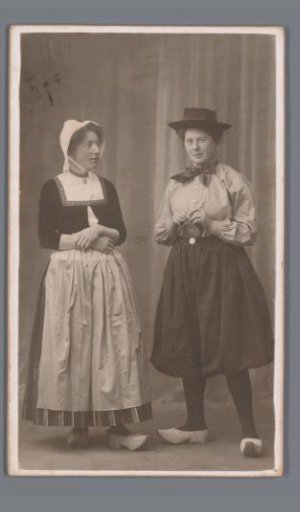 Portrait of two unknown women