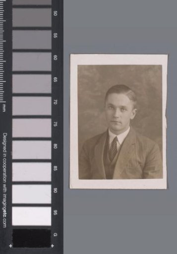Portrait of an unknown man