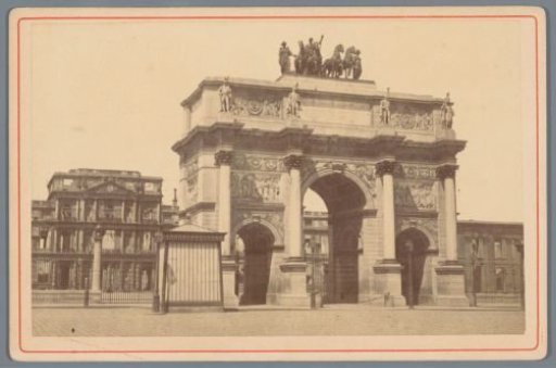 Arc de Triomphe du Carrousel in Paris