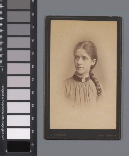 Portrait of Charlotte Hooykaas van der Linden