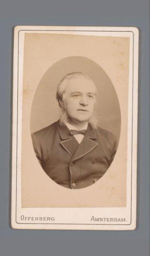Portrait of W. van der Linden Vos
