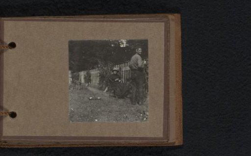 Man and Woman in a Garden
