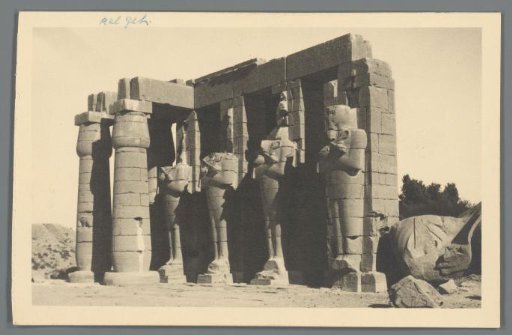 Temple of Medinet-Habou near Luxor
