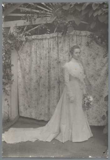 Portrait of an Unknown Woman in Her Wedding Dress