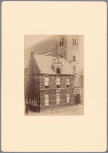 View of the Great or St. Andrew's Church and the Nut School in Hattem