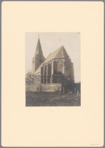 View of the former Roman Catholic Church in Horssen