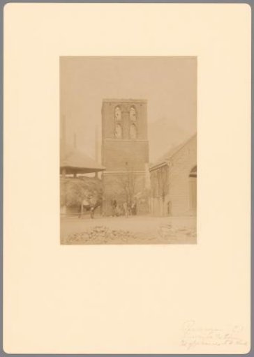 Tower of the Burnt Reformed Church at Poederoijen