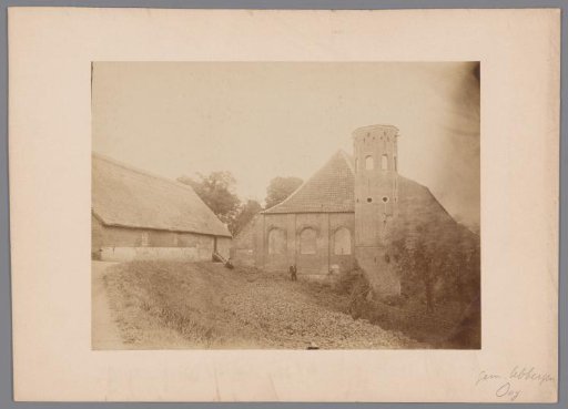 Side Facade of the Stable of the Castle of Ooy
