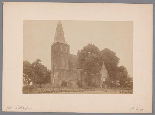 View of the Reformed Church in Persingen
