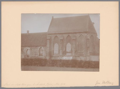 View of the Choir of the Reformed Church in Andelst