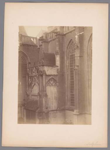 Portal on the north side of the Saint Walburgis Church in Zutphen