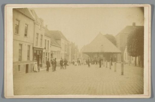 Dam with the Weigh House, Schoonhoven