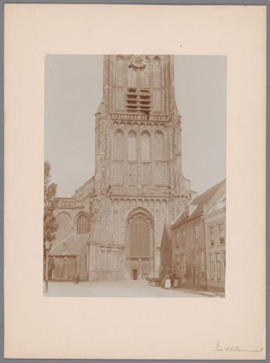 Tower of the Great or Saint Martin's Church in Zaltbommel