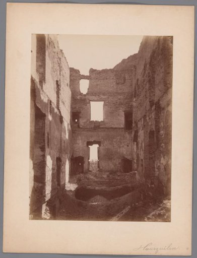 Ruins of Castle de Haar in Haarzuilens
