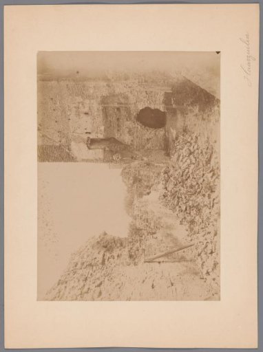 Cellar in the ruins of Castle de Haar in Haarzuilens