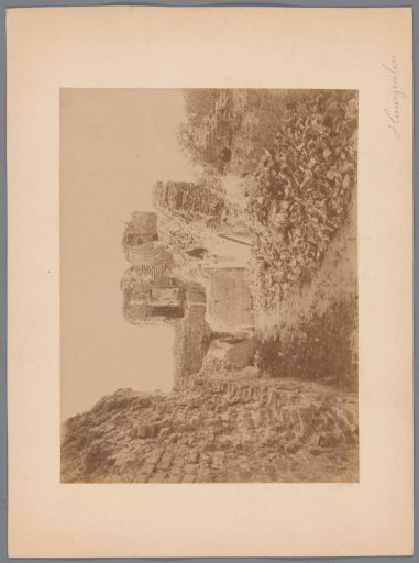 Cellar in the ruins of Castle de Haar in Haarzuilens
