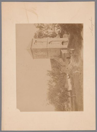 View of the church at Castle de Haar at Haarzuilens