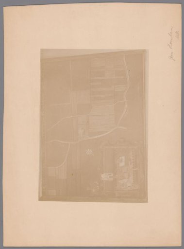 Photographic reproduction of a map of the municipality of Houten
