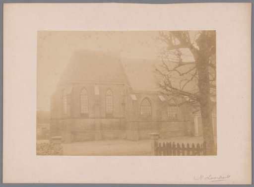 View of the choir of the Sijpekerk in Nieuw-Loosdrecht