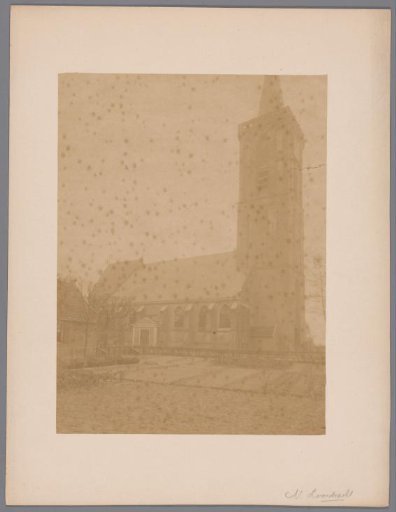 View of the Sijpekerk in Nieuw-Loosdrecht