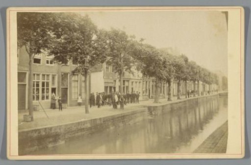 View of the West Side of the Harbour at Schoonhoven