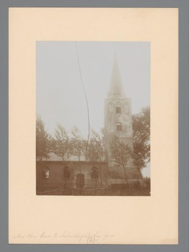 View of the Reformed Church in Schalkwijk
