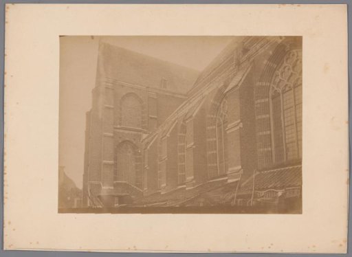 North side of the Great or St. John the Baptist Church in Wijk bij Duurstede