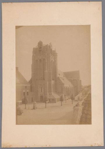 View of the Great or St. John the Baptist Church in Wijk bij Duurstede
