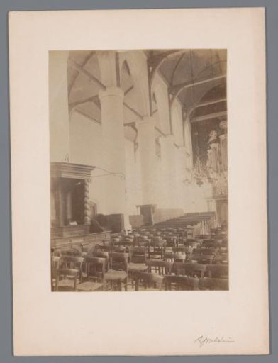 Interior of the Old St. Nicholas Church in IJsselstein