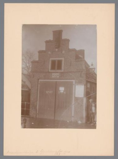 Fire engine house at IJsselstein
