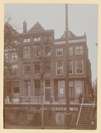 Buildings on the Oudegracht at Utrecht