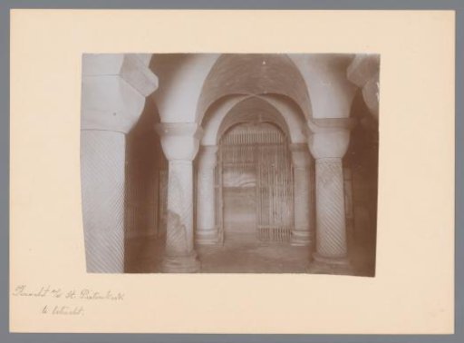 Crypt in the Sint-Pieterskerk at Utrecht