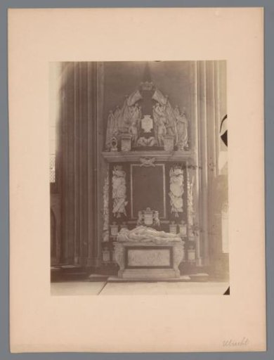 Monument to Willem Joseph baron van Gendt in the Dom of Utrecht