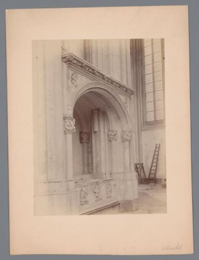 View of the Holy Sepulchre in the Dom of Utrecht