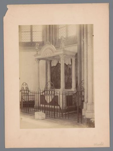 Monument in the Dom of Utrecht