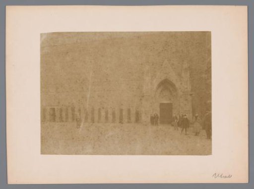 West wall of the monastery near the Dom of Utrecht