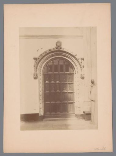 Gate of the sexton's house near the Dom of Utrecht