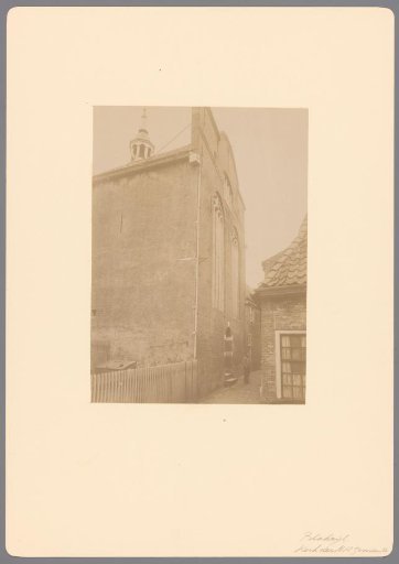 Facade of the Reformed Church in Blokzijl