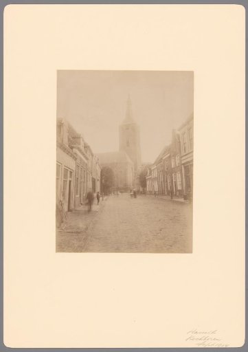 View of the Great or Saint Stephen's Church in Hasselt