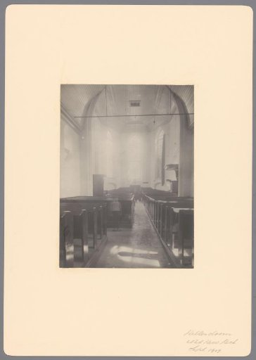 Interior of the Reformed Church in Hellendoorn