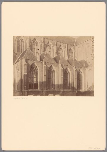 Side view of the Bovenkerk in Kampen