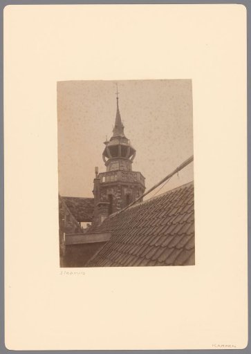 Tower of the town hall of Kampen