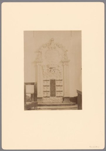 Tomb monument of Frederika van Ittersum in the Great or Schildkerk in Rijssen