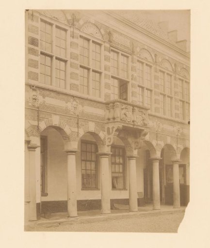 Balcony of the town hall of Vollenhove