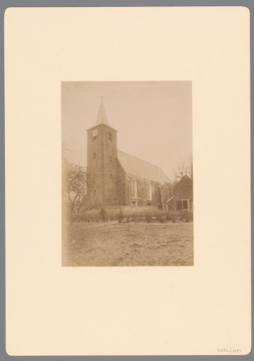 View of St. Lambert's Church in Wilsum