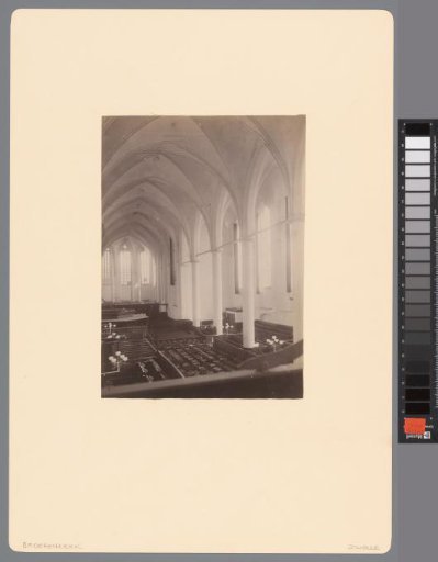 Interior of the Broeren Church at Zwolle